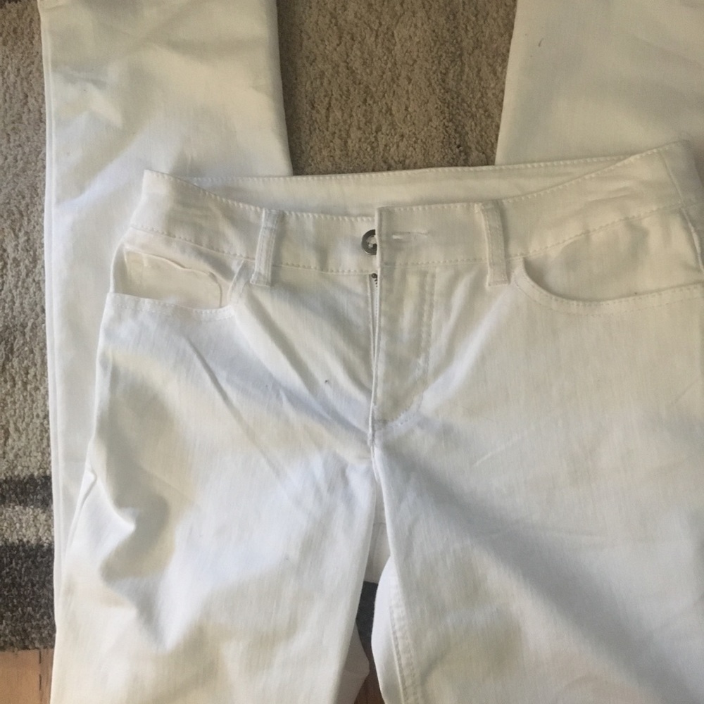 White jeans